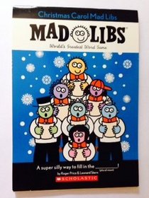 Mad Libs Christmas Carol-PR