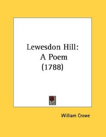 Lewesdon Hill: A Poem (1788)