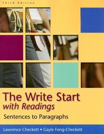 Checkett Write To Start:Sentences And Paragraphs With Readings Thirdedition