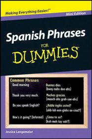 Spanish Phrases For Dummies Mini Edition