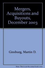 Mergers, Acquisitions and Buyouts, December 2003