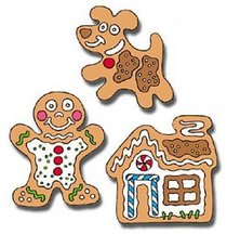 Gingerbread Goodies Super Stickers