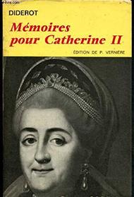 Memoires pour Catherine II
