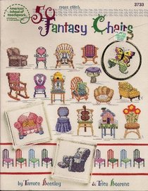 50 Fantasy Chairs (American School of Needlework, 3733)