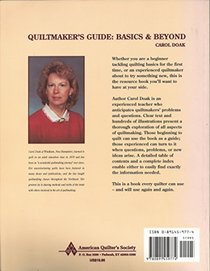 Quiltmaker's Guide: Basics  Beyond