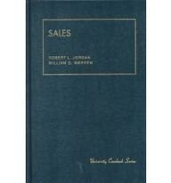 Sales (University Casebook Series)