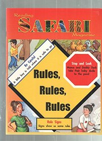 Reading Safari Magazine: Rules, Rules, Rules
