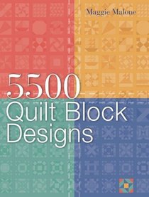 5,500 Quilt Block Designs