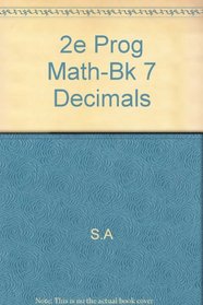 2e Prog Math-Bk 7 Decimals