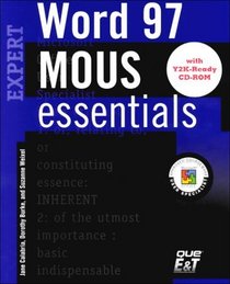 Mous Essentials Word 97 Expert, Y2K Ready