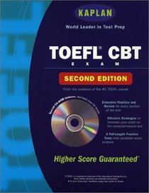 Kaplan TOEFL CBT W/CD-Rom, 2nd Edition