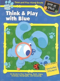Think and Play With Blue: 6 Books in 1 (Think and Play Along Workbooks)