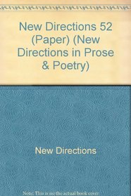 New Directions in Prose and Poetry 52