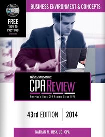 Bisk CPA Review: Business Environment & Concepts - 43rd Edition 2014 (Comprehensive CPA Exam Review Business Environment & Concepts) (CPA Review. ... Review. Business Environment and Concepts)