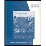 Workbook and Lab Manual for Bragger/Rice's Quant a moi..., 4th