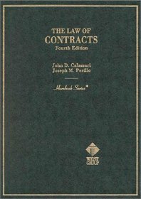 The Law of Contracts (Hornbook Series, 4th Edition) (Hornbook Series Student Edition)