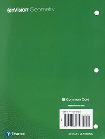 ENVISION AGA COMMON CORE ASSESSMENT READINESS WORKBOOK GEOMETRY GRADE   9/10 COPYRIGHT 2018