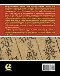 Gerard Clauson's Skeleton Tangut (Hsi Hsia) Dictionary: A facsimile edition (Corpus Textorum Tangutorum)