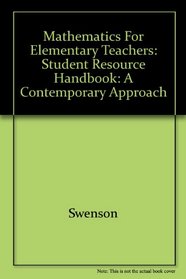 Math for Elementary School Teachers: A Contemporay Approach