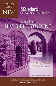 NIV Bible Student Large Print?Spring 2015 (Standard Lesson Quarterly)