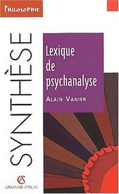 Lexique de psychanalyse