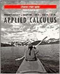 Applied Calculus for Business, Life and Social Sciences (student study guide to accompany text book)