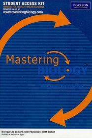 MasteringBiology Student Access Code Card for Biology: Life on Earth with Physiology