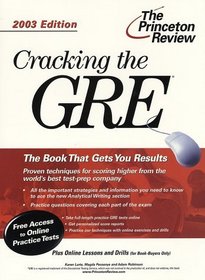 Cracking the GRE, 2003 Edition (Graduate Test Prep)