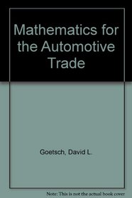 Mathematics for the Automotive Trades