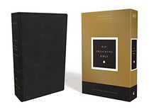 KJV, Preaching Bible, Premium Calfskin Leather, Black, Comfort Print: Holy Bible, King James Version