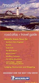 Michelin New England Regional Road Atlas and Travel Guide