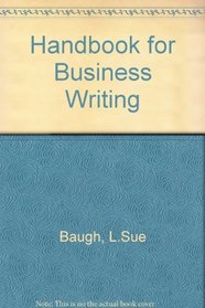 Handbook for Business Writing