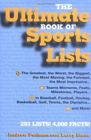 The Ultimate Book of Sports Lists