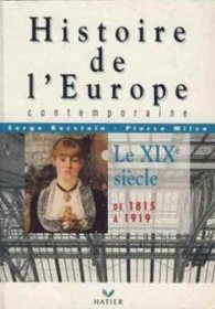 Histoire De Leurope Le XIX 1919