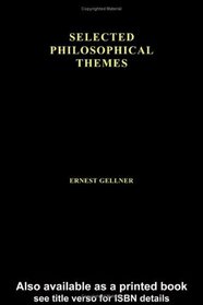 Contemporary Thought and Politics: Selected Philosophical Themes