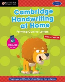 Cambridge Handwriting at Home: Forming Cursive Letters (Penpals for Handwriting)