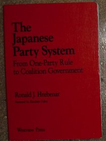 The Japanese Party System: From One-party Rule To Coalition Government