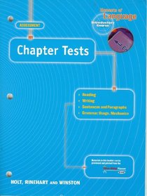 Elements of Language, Introductory Course, Chapter Tests