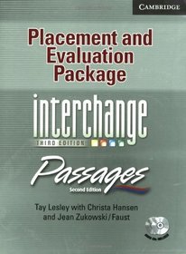 Placement and Evaluation Package Interchange Third Edition/Passages Second Edition with Audio CDs (2)