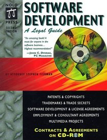 Web and Software Development: A Legal Guide (Web & Software Development: A Legal Guide (W/CD))