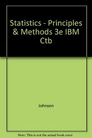 Statistics - Principles & Methods 3e IBM Ctb