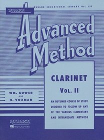 Rubank Advanced Method - Clarinet Vol. 2 (Rubank Educational Library)