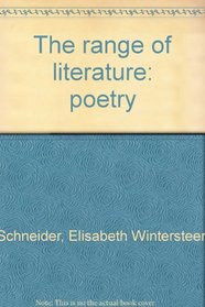 The range of literature: poetry