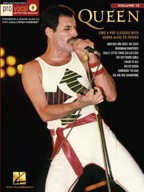 Queen - Pro Vocal Songbook & CD for Male Singers Volume 15