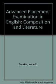 Advanced placement examination in English: Composition and literature