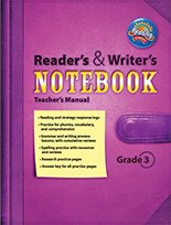 Scott Foresman Reading Street Reader's and Writer's Notebook Teacher's Manual Grade 3