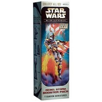 Star Wars Miniatures Rebellion Era Battles Expansion Pack (7 Random Miniatures)