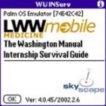 The Washington Manual Internship Survival Guide (Palm Pilot PDA)