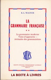 La Grammaire Francaise (French Edition)