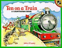 Ten on a Train: A Countdown Book (Picture Puffins)